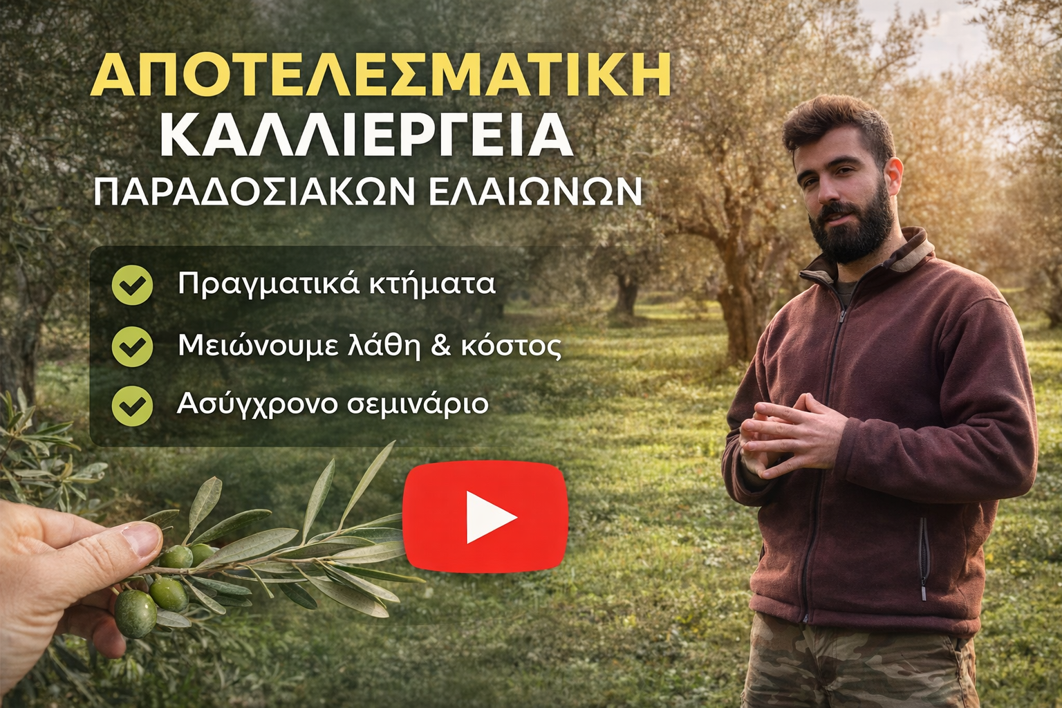 Aποτελεσματική καλλιέργεια παραδοσιακών ελαιώνων (Olive logic)